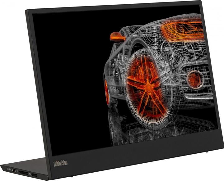 Actual product image Lenovo ThinkVision M15 (1920 x 1080 pixels, 15.60")