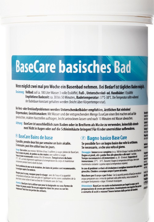 Produktbild Adler Basecare BasenBad Pulver (Badeperlen)