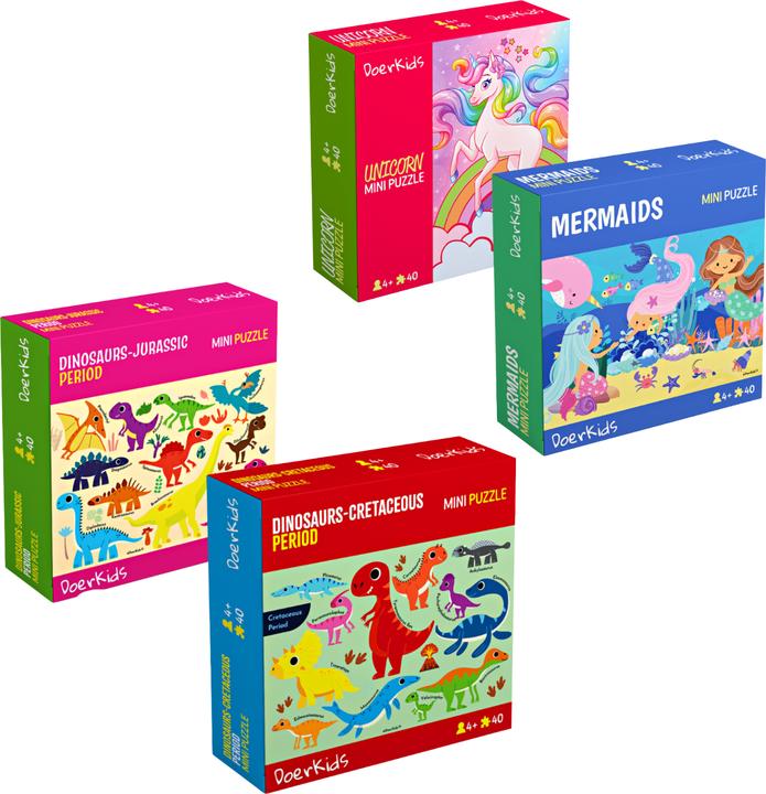 Produktbild DoerKids Mini Puzzle 10+1 set (40 Teile)