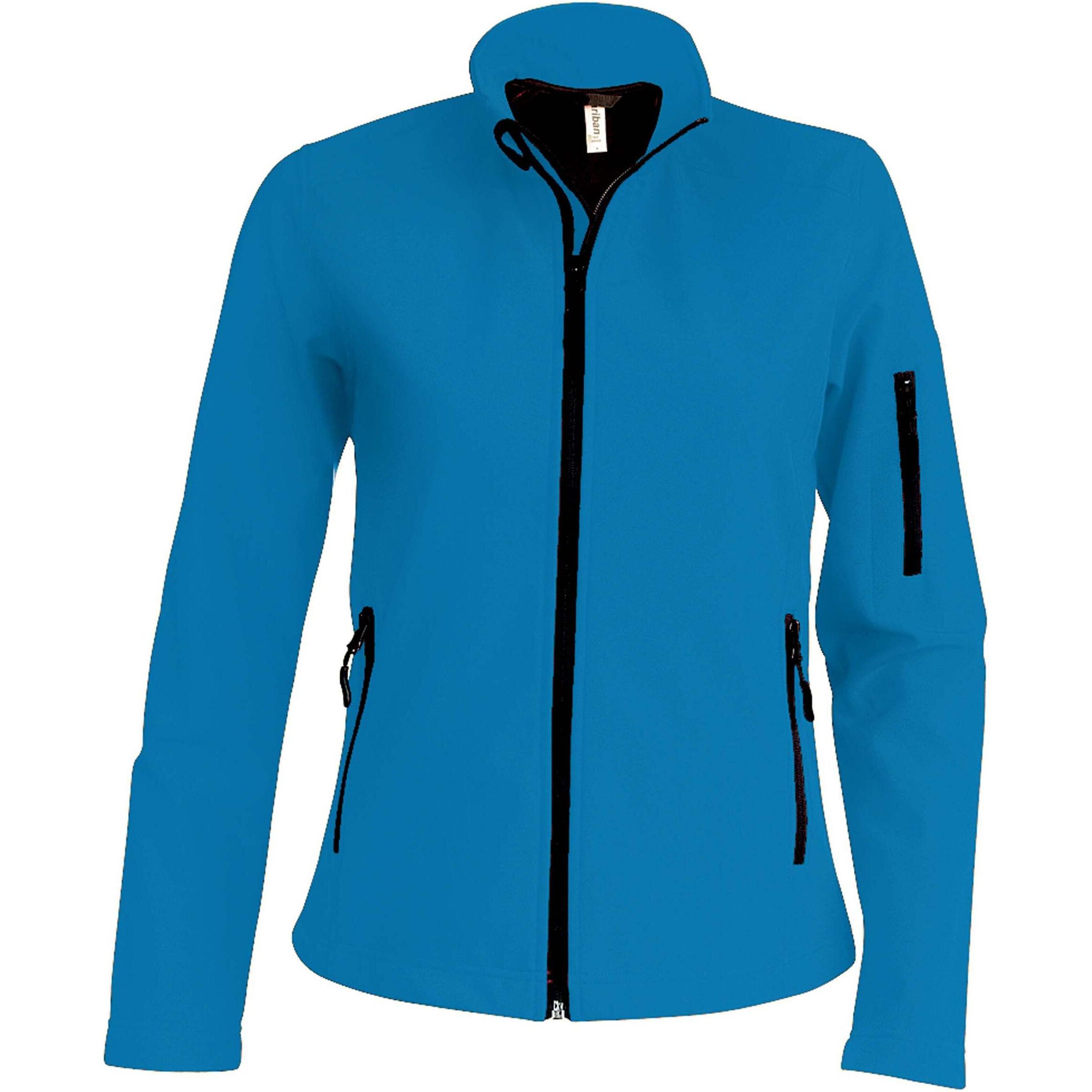 Thumbnail - Kariban, Damen, Jacke, Softshell (M), Grau, M