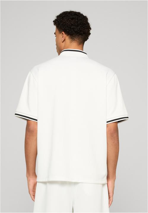 Produktbild Urban Classics Interlock Baseball Shirt offwhite S (S)