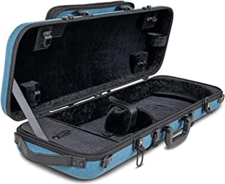 Image du produit Gewa Violin case BIO A 44 with music pocket side handle adjustable neck support color blue (violon)