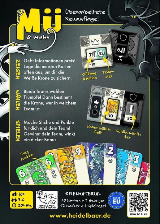 Actual product image Heidelbär Games Mü & More GERMAN (German, 3 - 6 Players)
