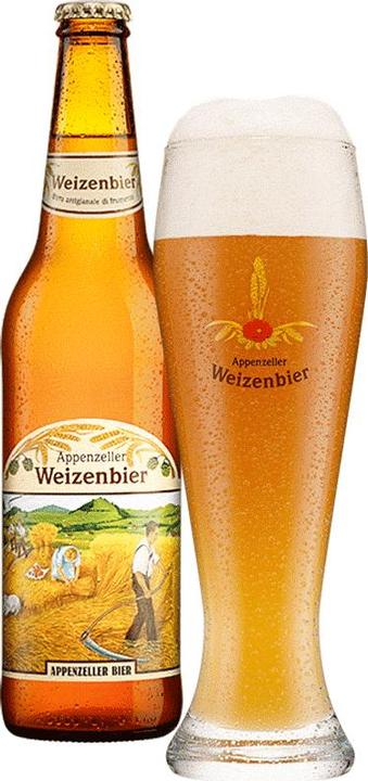 Produktbild Appenzeller Bier Weizenbier Bio (4 x 50 cl)