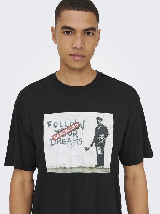 Actual product image Only & Sons ONSBANKSY T-shirt T-shirt (XL)