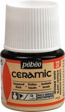 Produktbild Pebeo Keramikfaben (Antik Weiss, 45 ml)