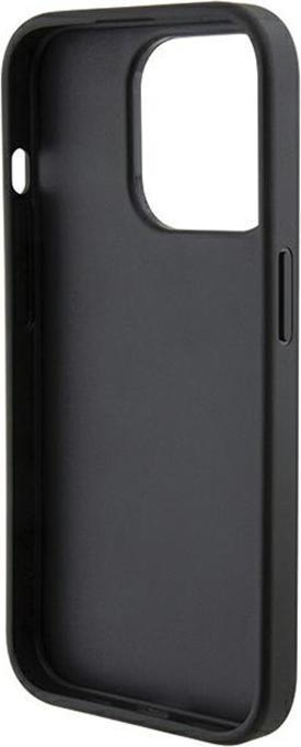 Immagine prodotto Ferrari FEHCP15LGSPSIK Custodia rigida per iPhone 15 Pro 6,1" in acciaio inox/nero con supporto per (Apple iPhone 15 Pro)
