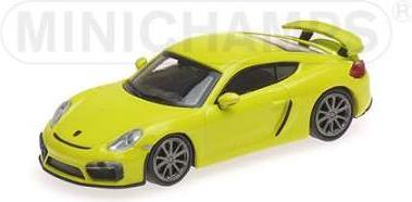 Minichamps PORSCHE CAYMAN GT4 2016 vert 1:87