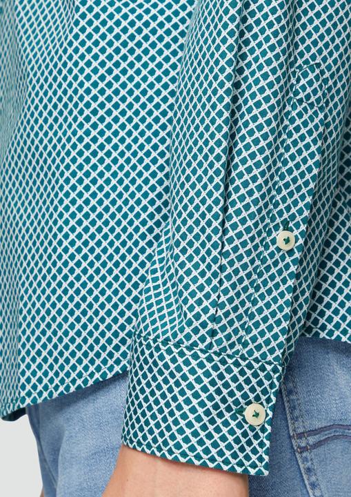Immagine prodotto s.Oliver Hemd Slim Fit: Gemustertes Hemd aus Baumwollstretch (L)