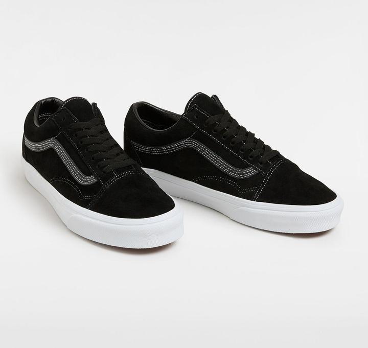 Actual product image Vans Old Skool PIG SUEDE BLACK (44.5)