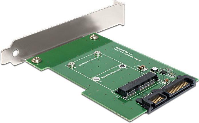 Produktbild Delock mSATA zu SATA Adapter, PC Slot