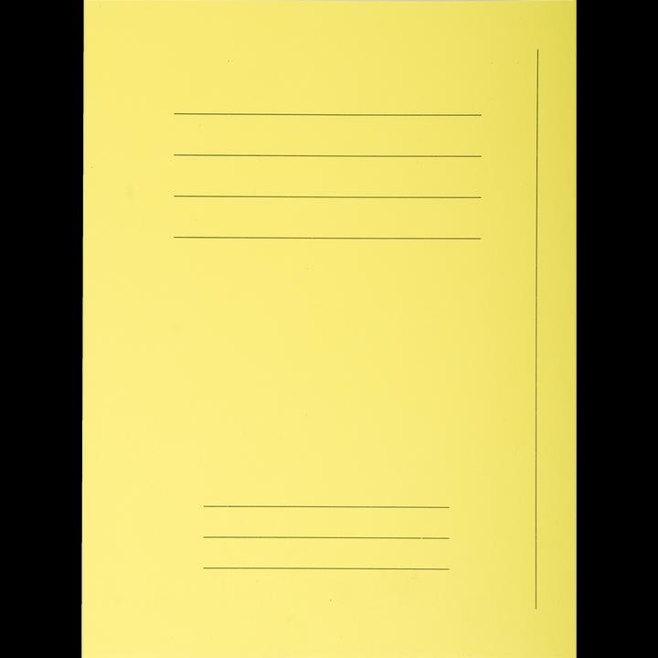 Produktbild Exacompta Aktendeckel A4 Recycling-Papier 240g kanariengelb (A4, 50 x)