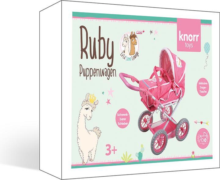 Image du produit Knorrtoys NICI La-La-Lama Lounge - Poussette de poupée Ruby