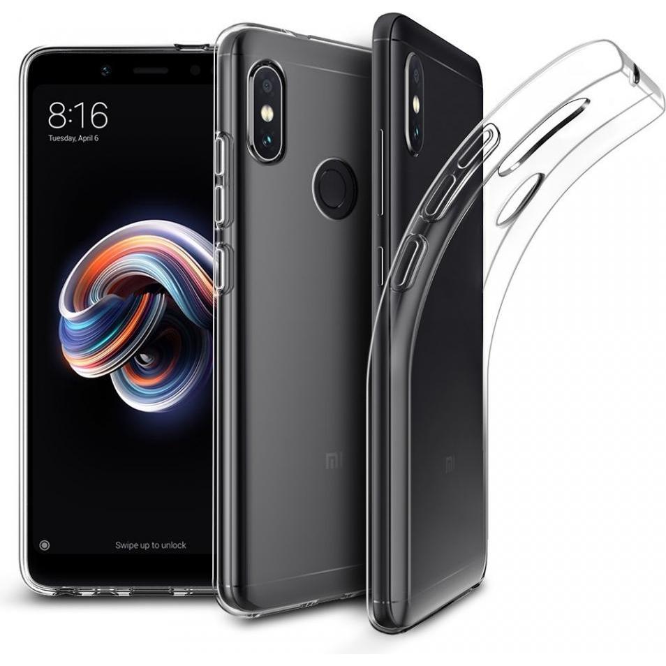 Screenguard Xiaomi Redmi Note 5 Flexible TPU Clear Case (Xiaomi Redmi Note 5), Smartphone Hülle, Transparent