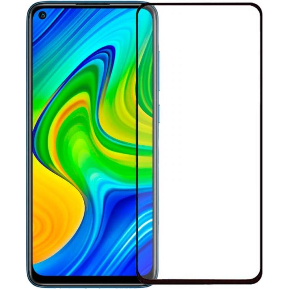 Screenguard Xiaomi Redmi Note 9 Full Screen Panzerglas Schutzfolie 2.5D 9H (1 Stück, Xiaomi Redmi Note 9), Smartphone Sc...