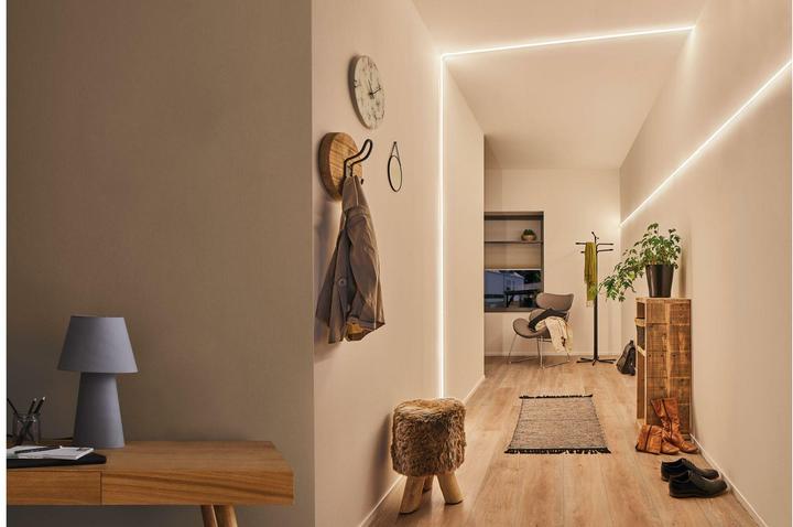 Image du produit Paulmann Kit MaxLED Flow Stripe (Blanc chaud, 500 cm, Intérieur)