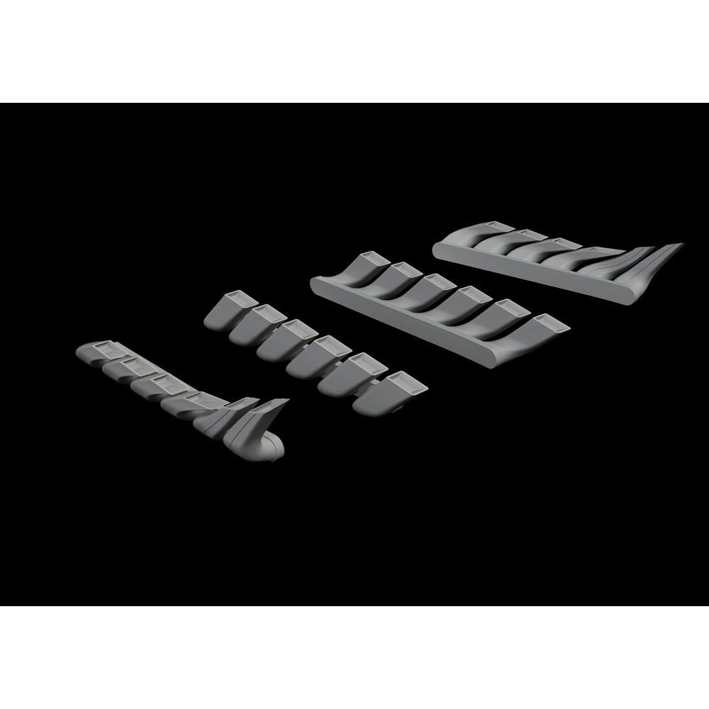 Eduard Bf 110C/D/E exhaust stacks for