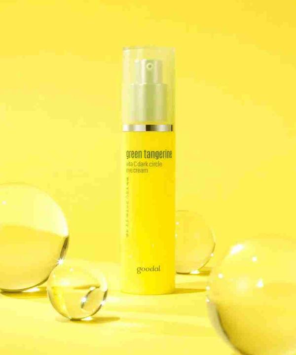 Actual product image Goodal Green Tangerine Vita C Dark Circle Eye Cream (Eye Care Cream, 30 ml, Day)