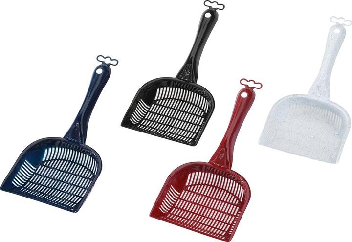 Produktbild EBI Katzenstreuschaufel Compact, 13 x 12.5 cm, Total 26 cm, assortiert