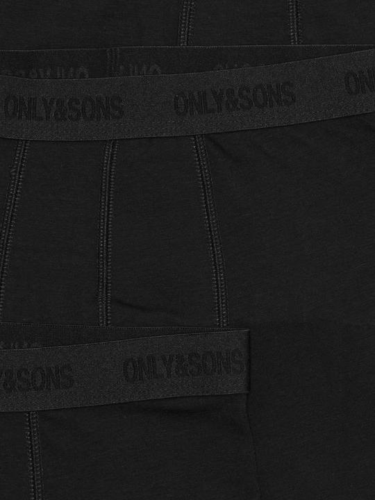 Immagine prodotto Only & Sons Osjfitz Solid Black Boxer 3pk. Acc Noos (110, 116)