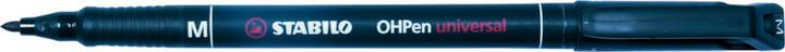 Actual product image STABILO OHPen universal foil pen permanent (Green, Red, Blue, Black, Orange, Brown, 1 mm, 6 x)