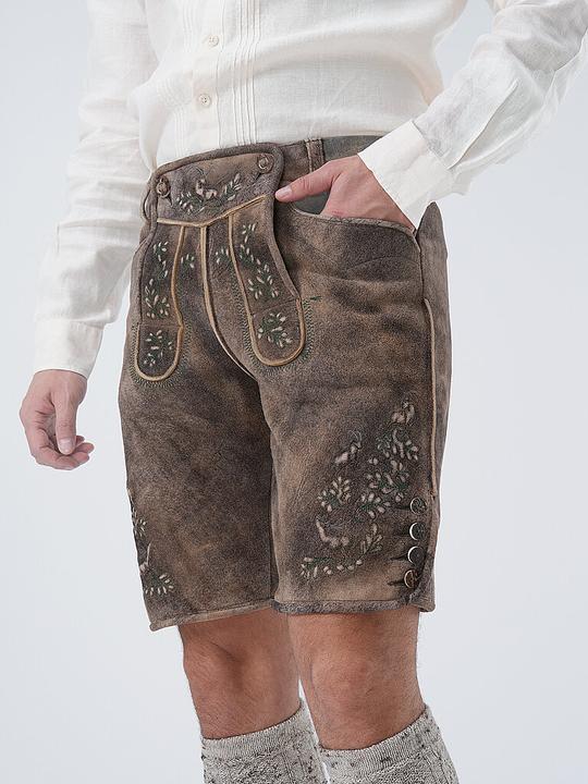 Actual product image Beckert Lederhosen WILDBOCK SÄMINA (46)