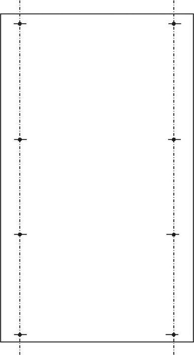 Produktbild ABN SY47435M PVC-MONTAGEPLATTE AS-175