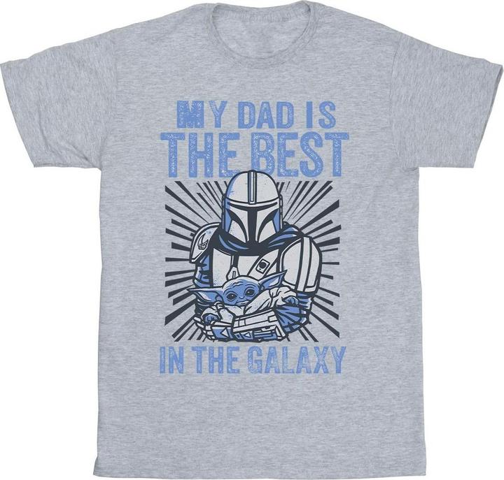 Produktbild Star Wars Mandalorian Best Dad TShirt Jungen (104)