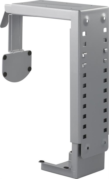 Produktbild Deltaco SH-40, CPU-Halterung für Wandmontage, 25 kg, Silber, Senkrecht, 80 - 200 mm, 53 cm