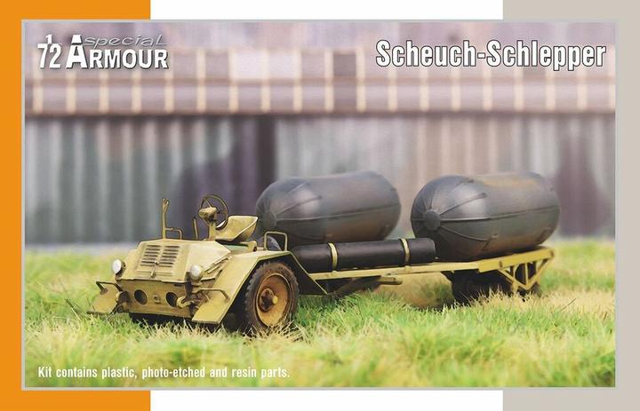 Actual product image Special Hobby Scheuch tractor 1/72
