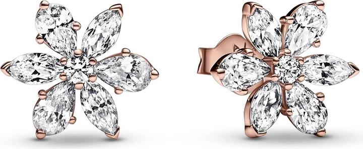 Pandora Sparkling Herbarium Cluster Ohrstecker (Sterling Silber 925 rosévergoldet)