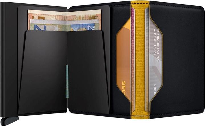 Actual product image Secrid Slimwallet wallet MATTE & ochre