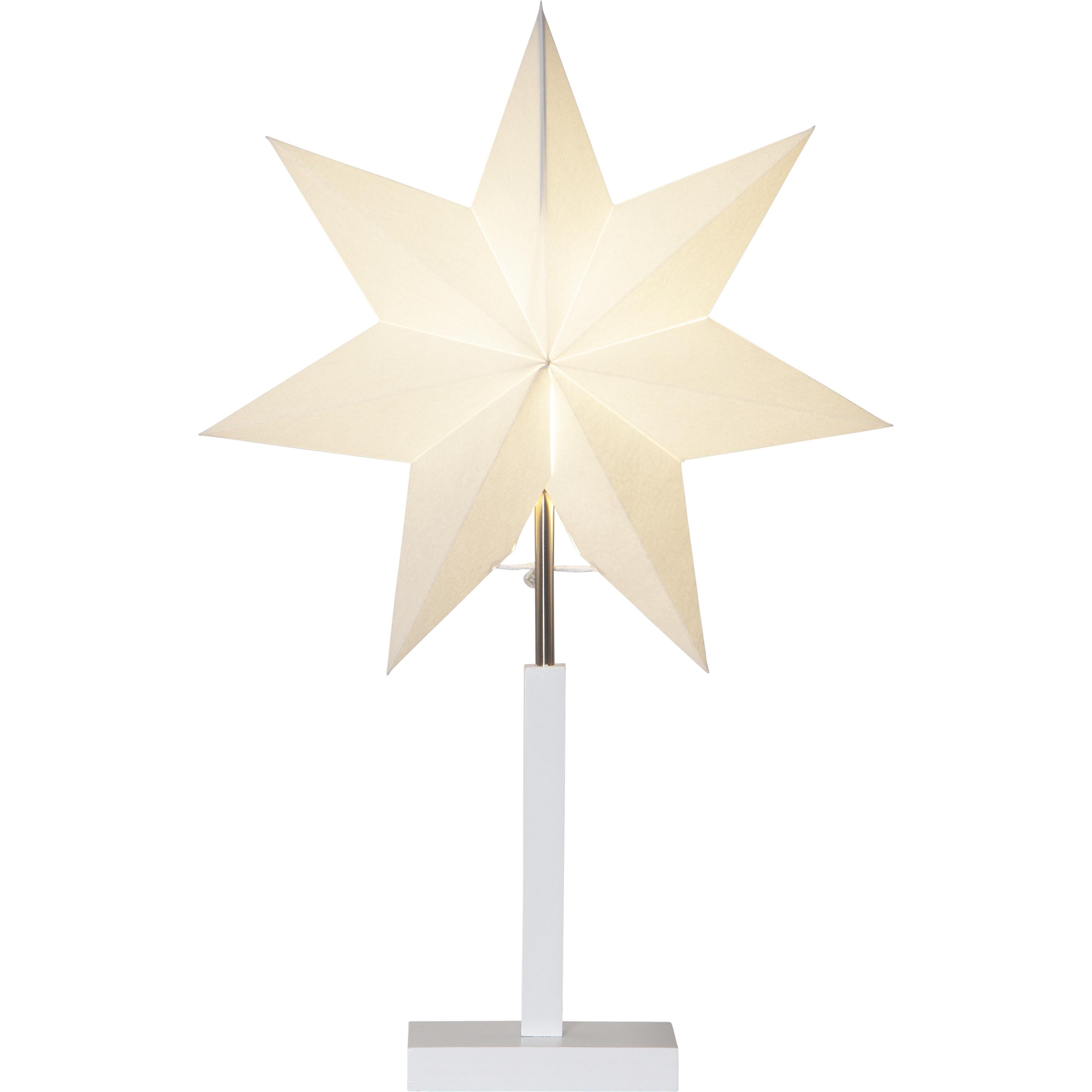 Star Trading, Weihnachtsdeko, Tischstern Karo