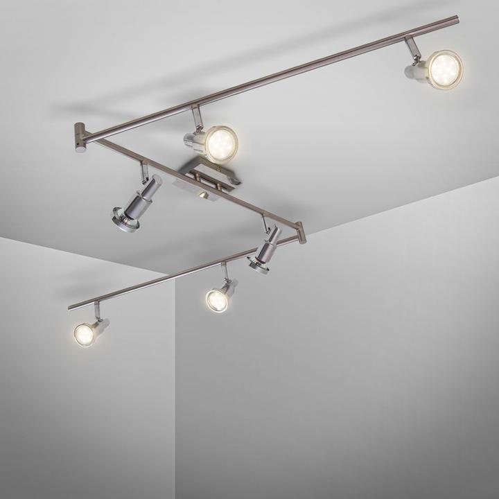 Produktbild B.K.Licht LED Deckenschiene, 6xLED/GU10/5W (400 lm)