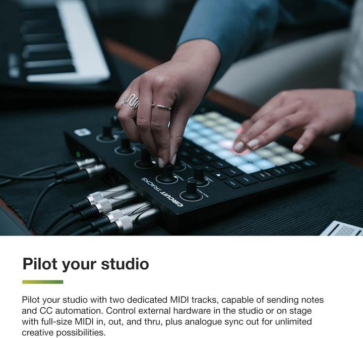 Actual product image novation Circuit Tracks