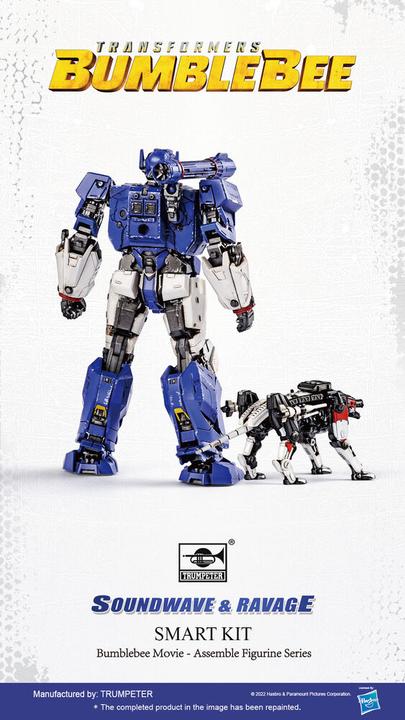 Actual product image Trumpeter Transformers Series TF-6 Soundwave