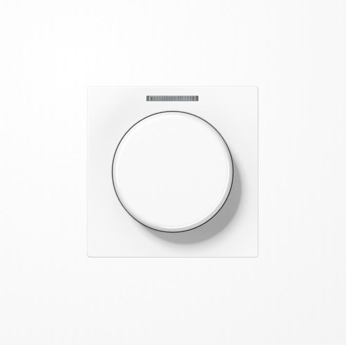 Image du produit JUNG Bouton rotatif Symbol Dimmer A aws glz A1540BFKO5WW