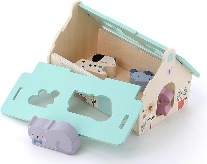 Actual product image Vilac - Shape Sorter - Tiny Farm with animals (7119)