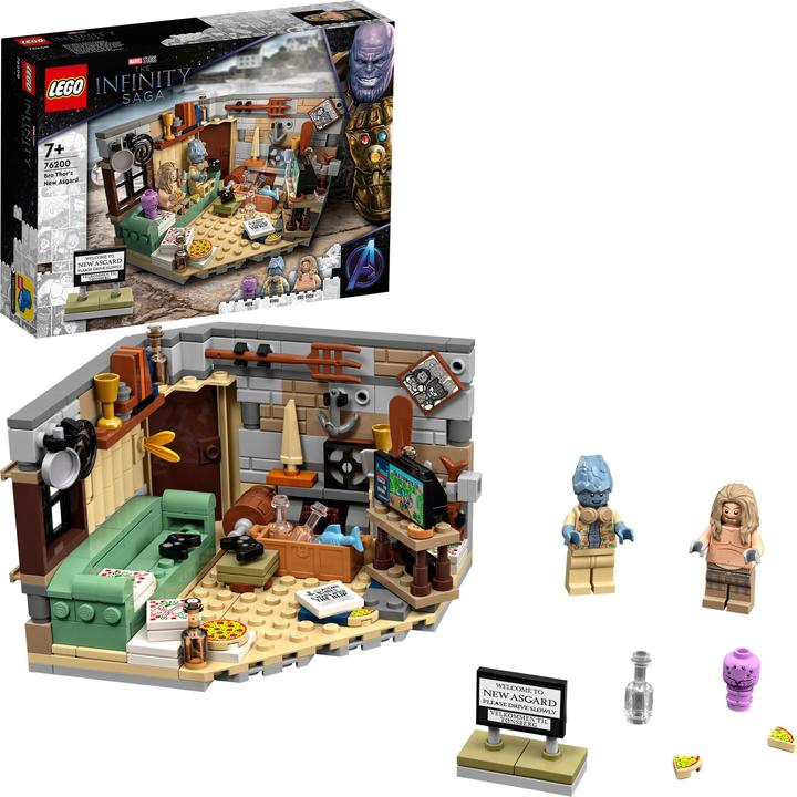 Image du produit LEGO Le nouvel Asgard de Thor (76200, LEGO difficiles à trouver, LEGO Marvel)