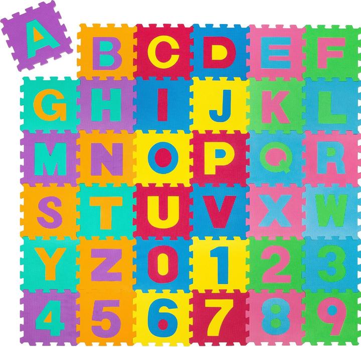 tectake Tappetino puzzle (31.50 x 31.50 cm)