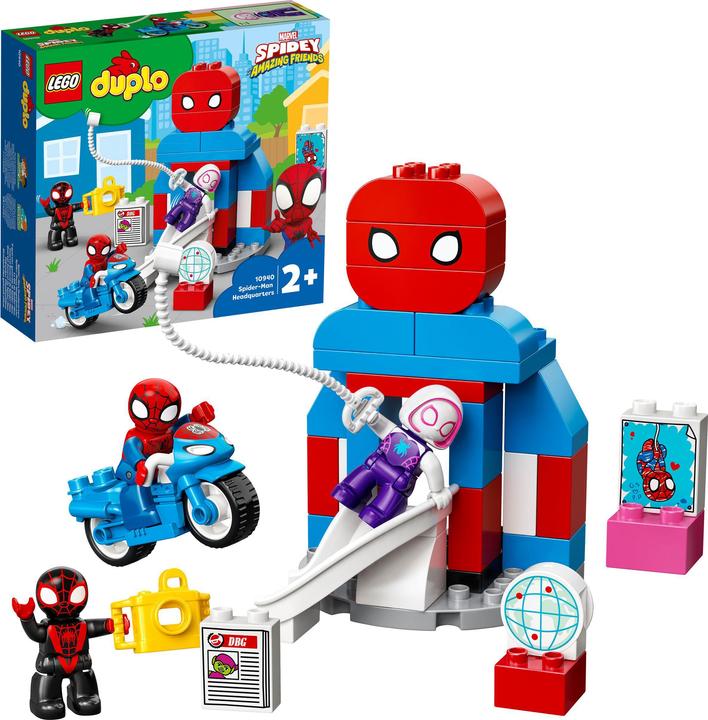 Image du produit LEGO Le quartier général de Spider-Man (10940)