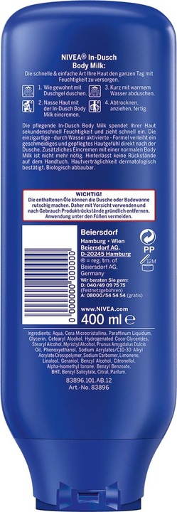 Produktbild NIVEA In Dusch (400 ml)