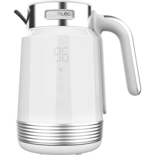 Cecotec Bianco 600 Touch White Electric Kettle, Bollitore,