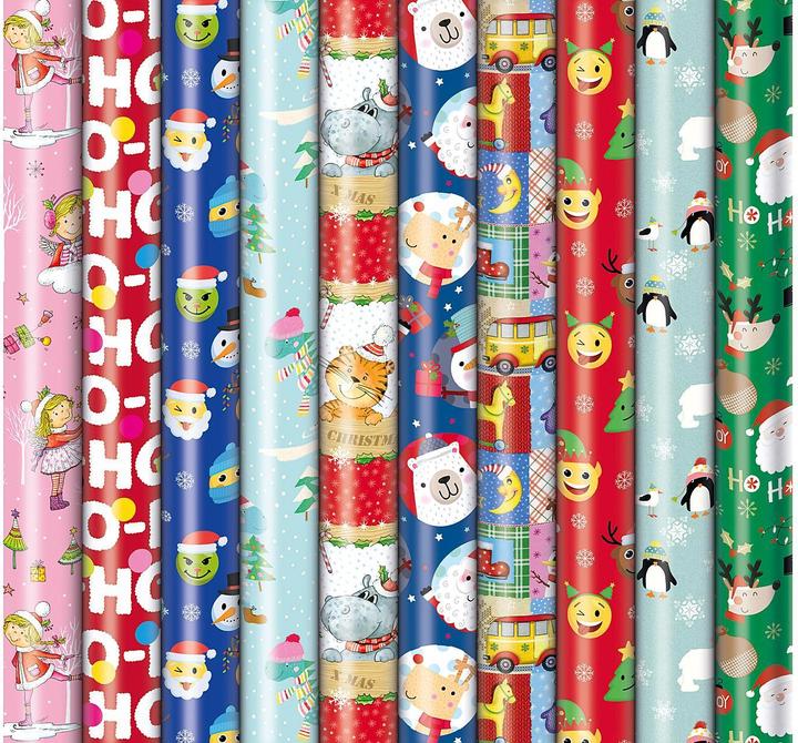 Produktbild Zoewie Weihnachtspapier 'Bambini' Premium (30x)