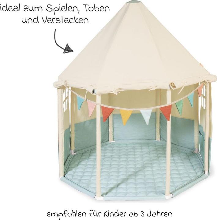 Actual product image Pinolino Zelt Pavillon Yuma mit Fenster, Bodenplatte