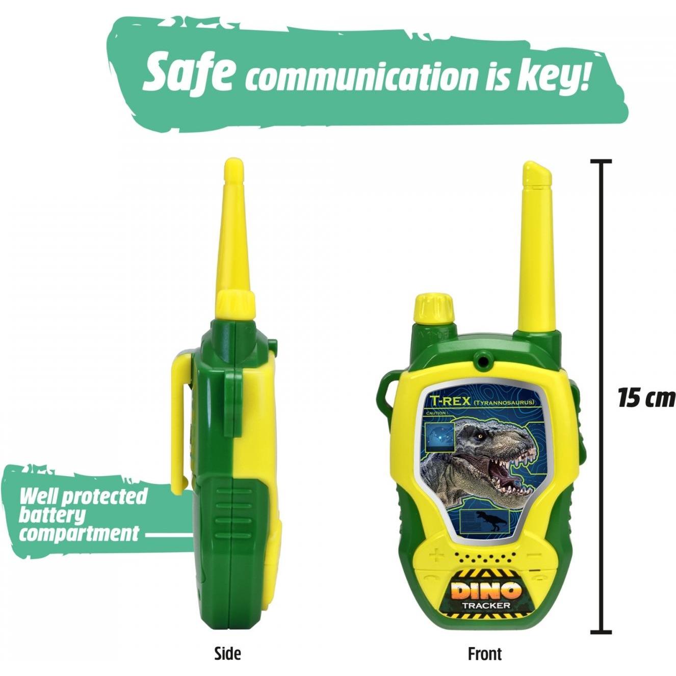 Thumbnail - Dickie Walkie Talkie Dino Patrol (0.10 km), Walkie-Talkie, Gelb