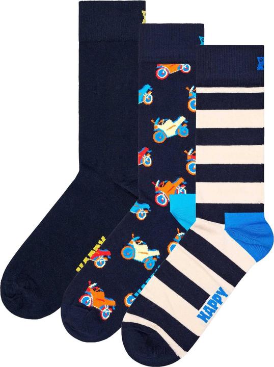 Produktbild Happy Socks 3-Pack Navy Gift Set (3er Pack, 41 - 46)
