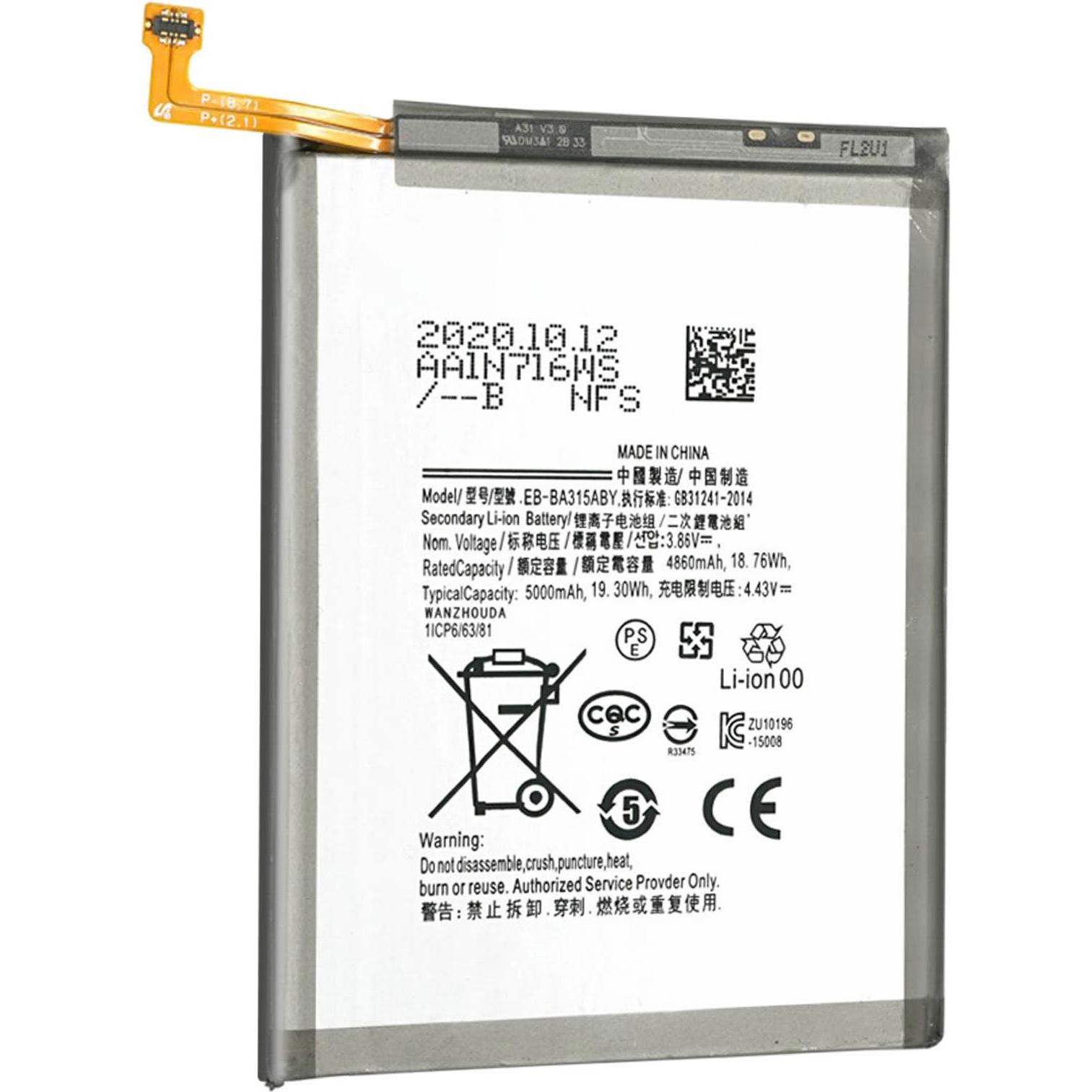 Clappio 5000mAh Ersatzakku, Smartphone Akku