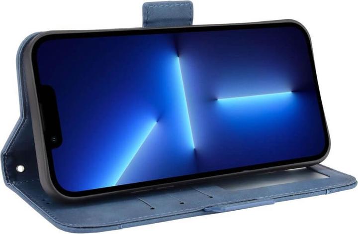 Produktbild Cover-Discount iPhone 14 - Etui mit vielen Kartenfächer blau (Apple iPhone 14)