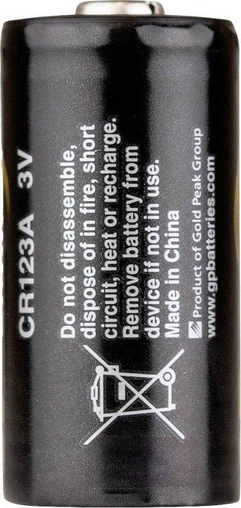 Actual product image GP Batteries Batteries (2 pcs., RCR123A, 1300 mAh)